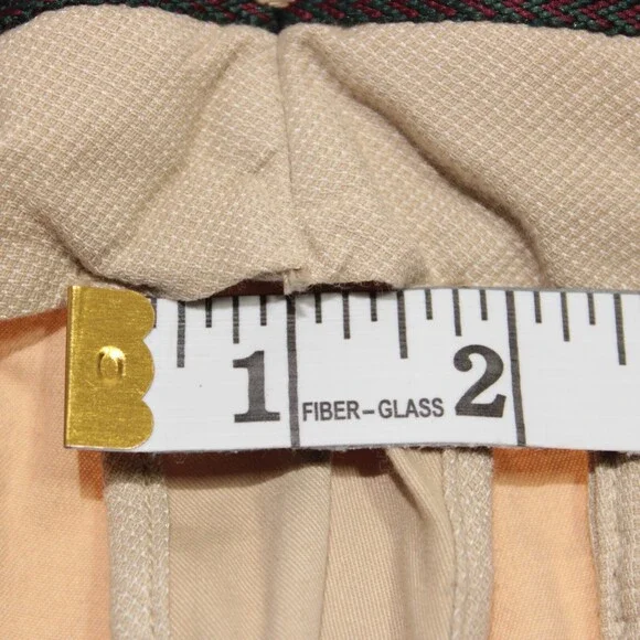 Zanella NWT Chinos / Casual Pants Size 32 US Noah In Solid Beige Cotton Blend